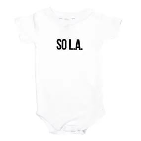So L.A. Onesie (White)