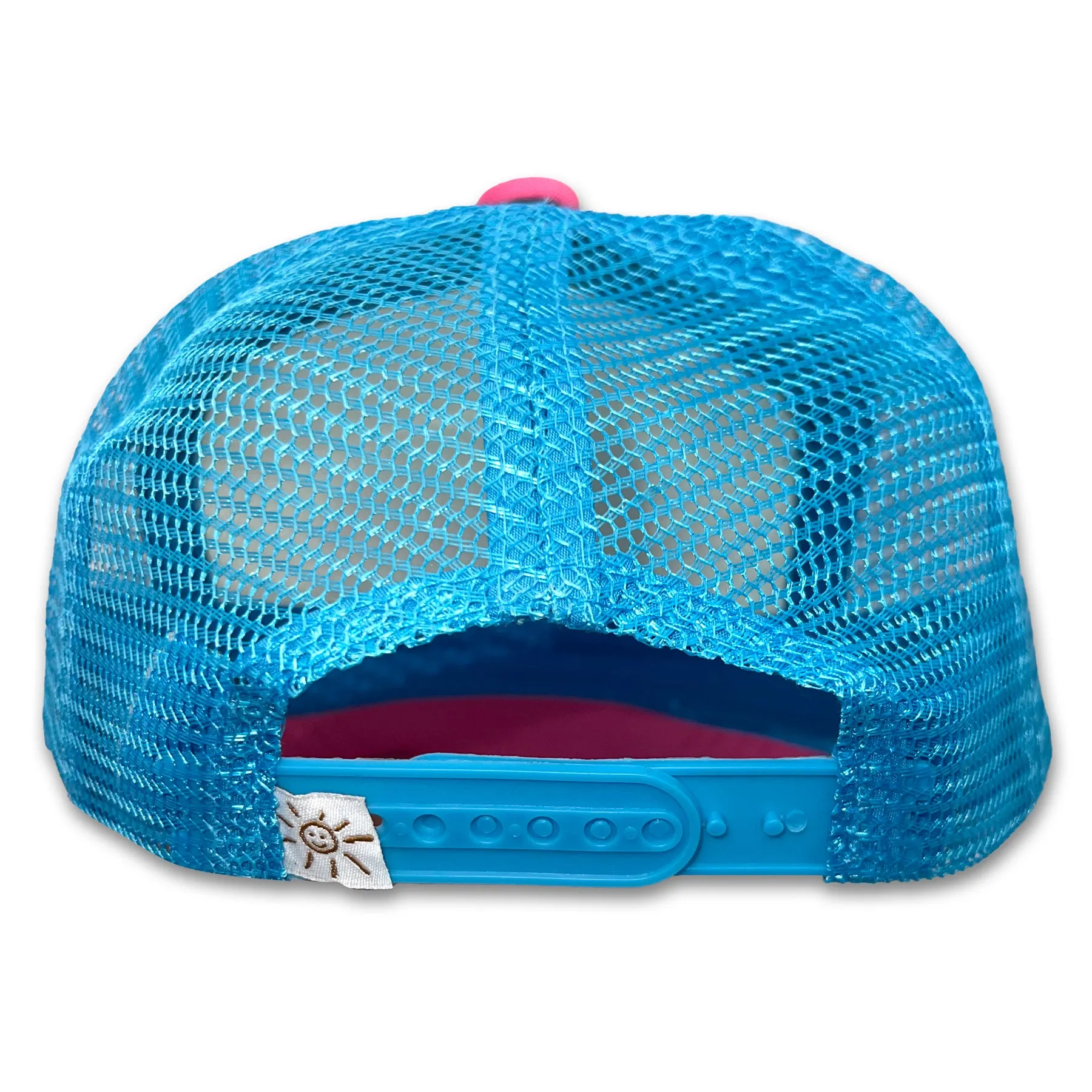 Sol Baby California Shades Volleyball Sunset Snapback Mesh Trucker Hat - Beach Baseball Cap for Infants, Toddlers & Youths