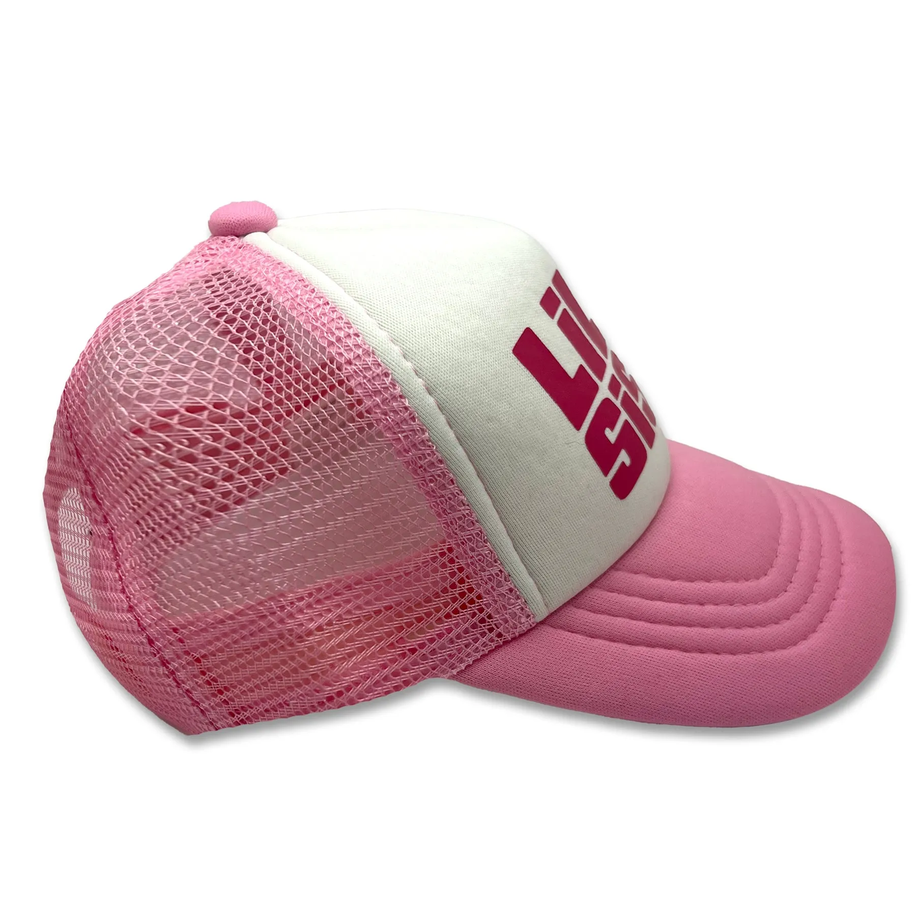 Sol Baby Lil Sis Pink Trucker Hat