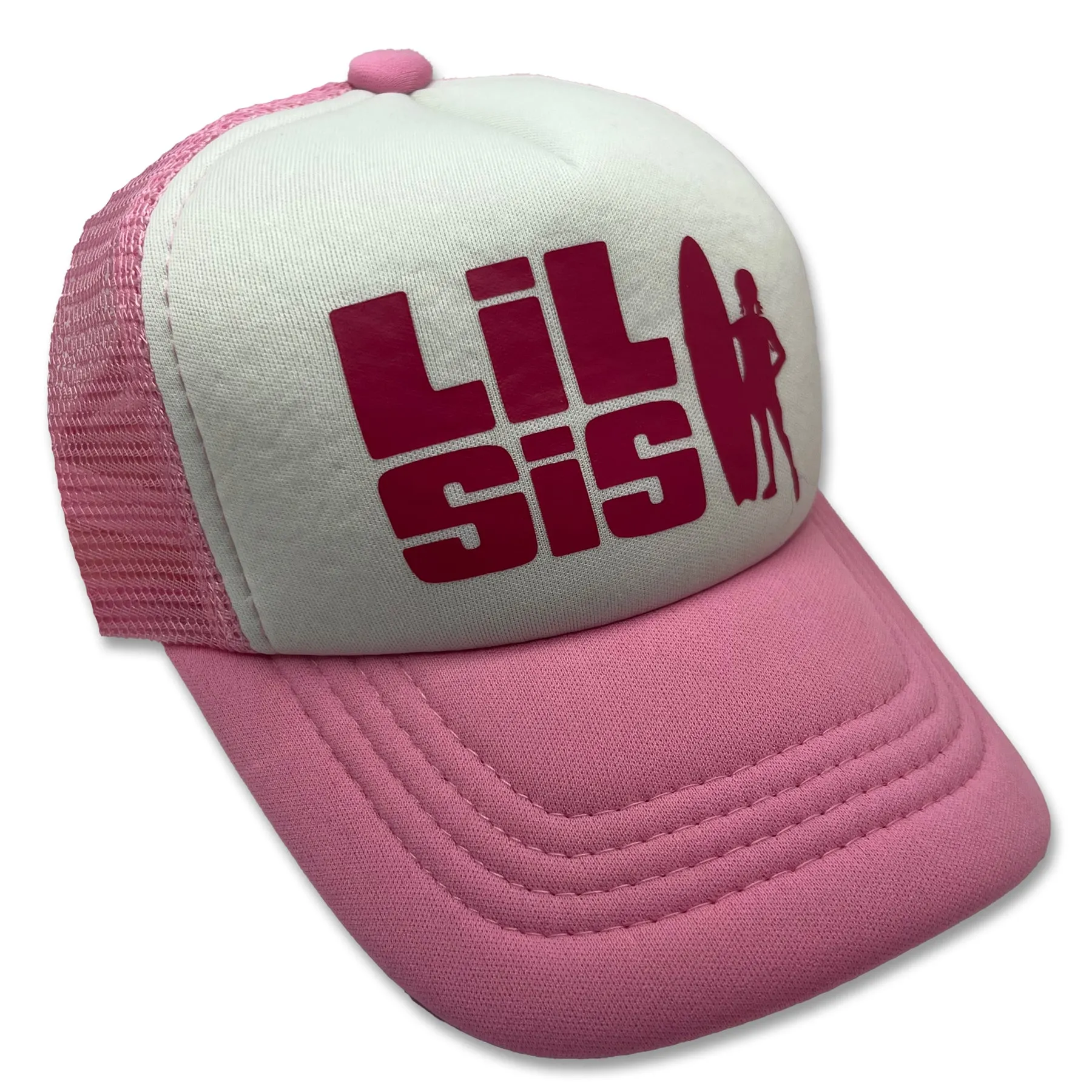 Sol Baby Lil Sis Pink Trucker Hat