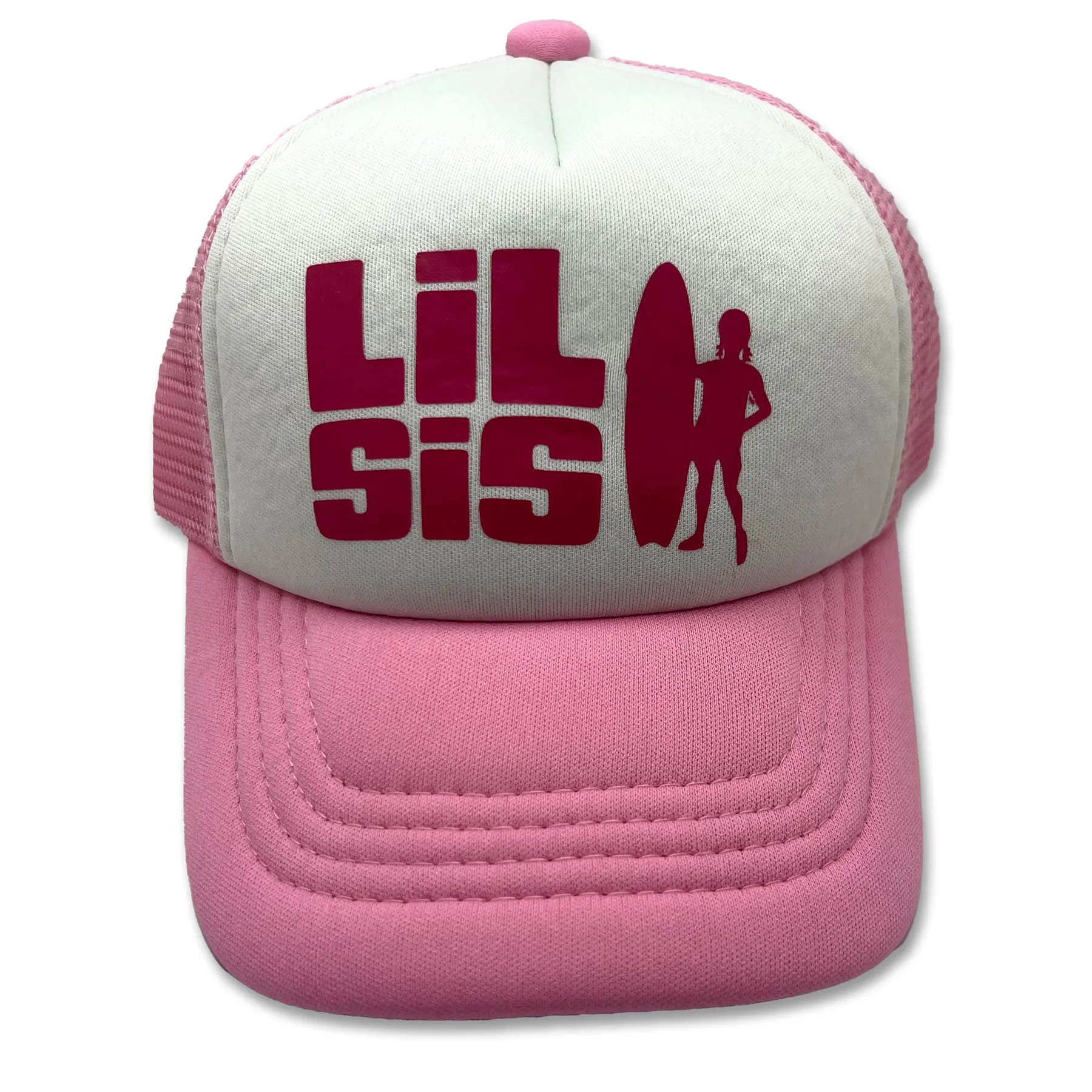 Sol Baby Lil Sis Pink Trucker Hat