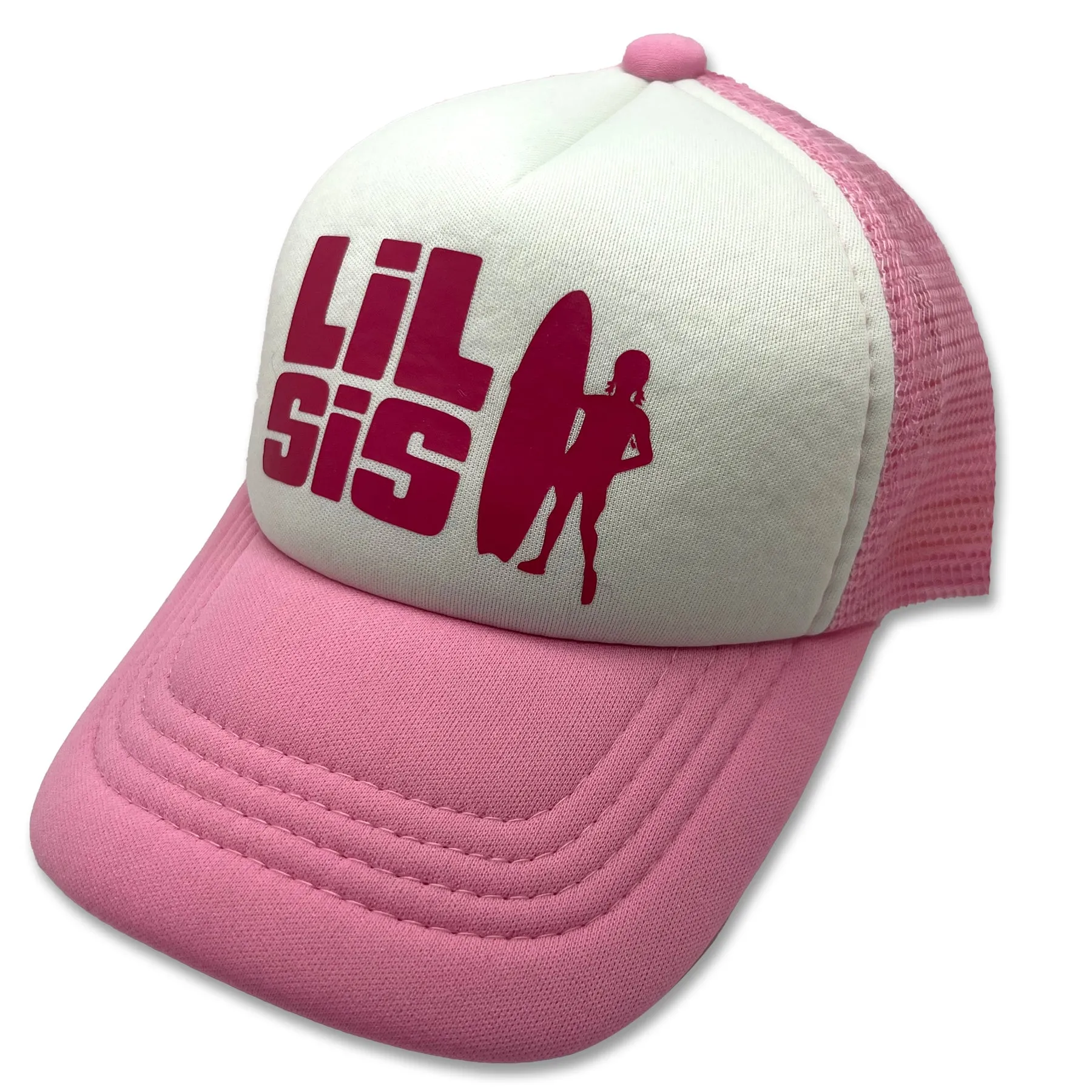 Sol Baby Lil Sis Pink Trucker Hat