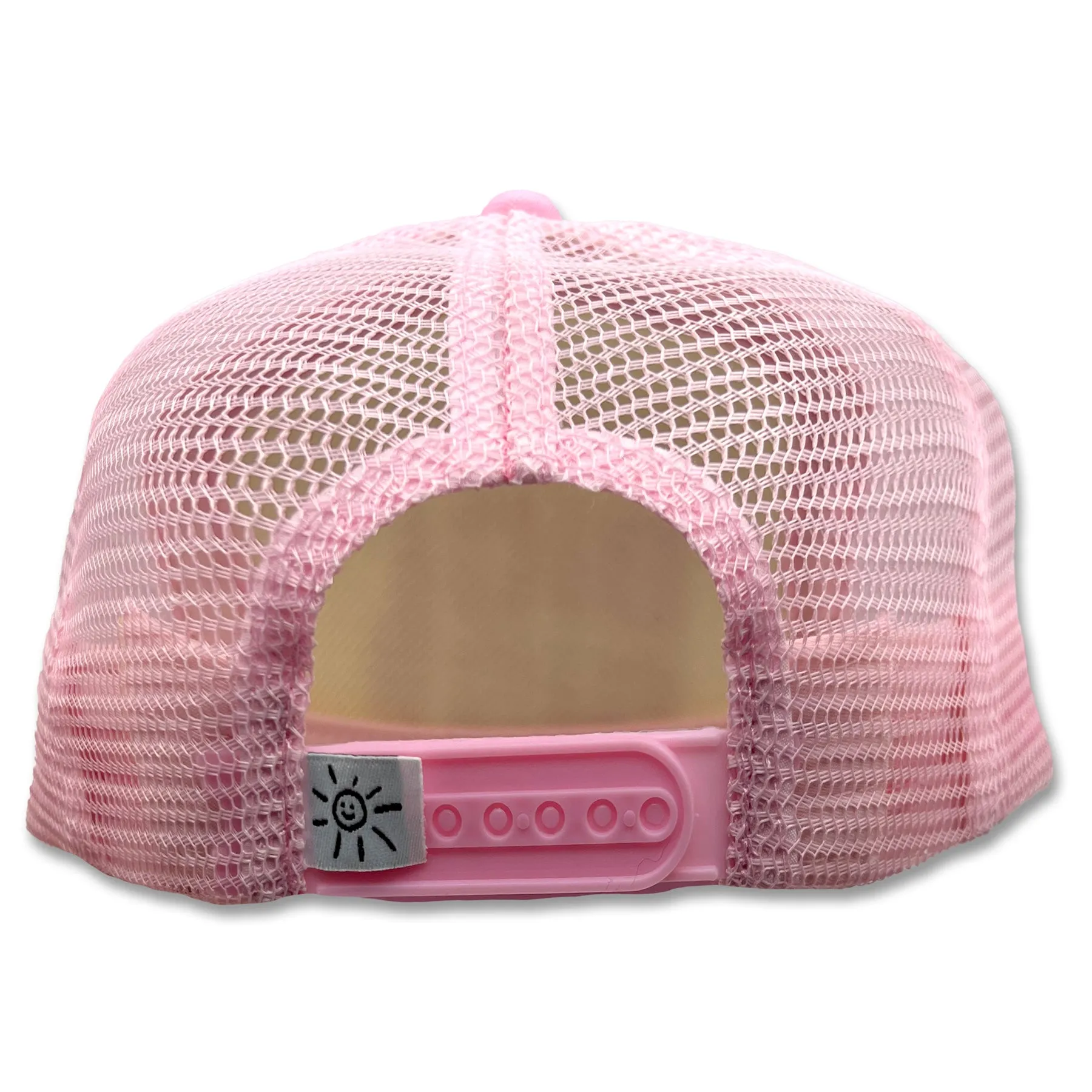 Sol Baby Purple Glitter Mermaid Pink Trucker Hat