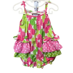 Spaghetti Strap Romper / Polka Dots