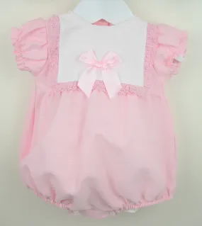 SS25 Girls Pex Meri Pink Romper