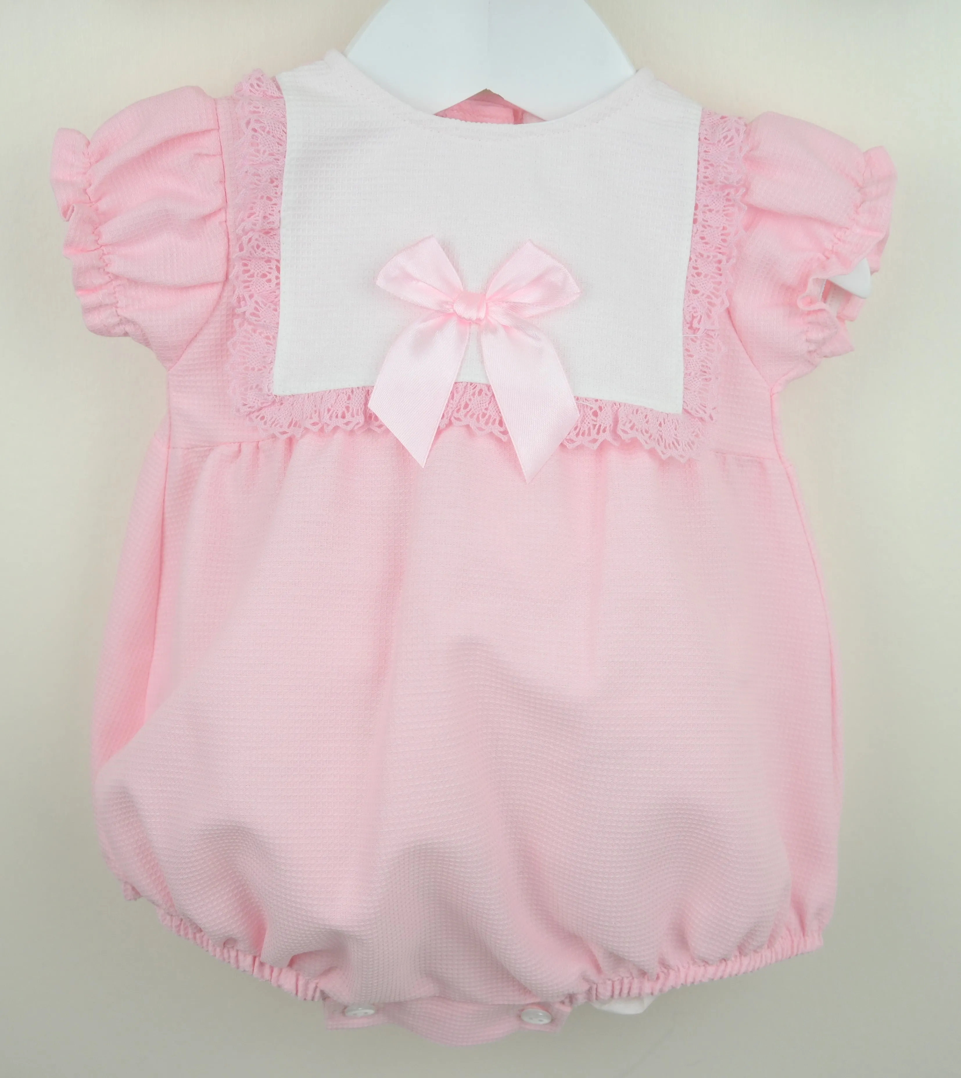 SS25 Girls Pex Meri Pink Romper