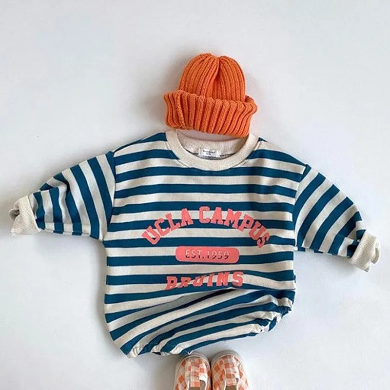 Striped UCLA Onesie