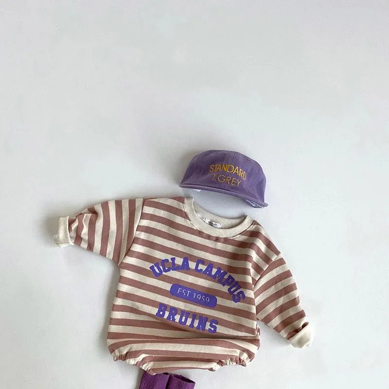 Striped UCLA Onesie