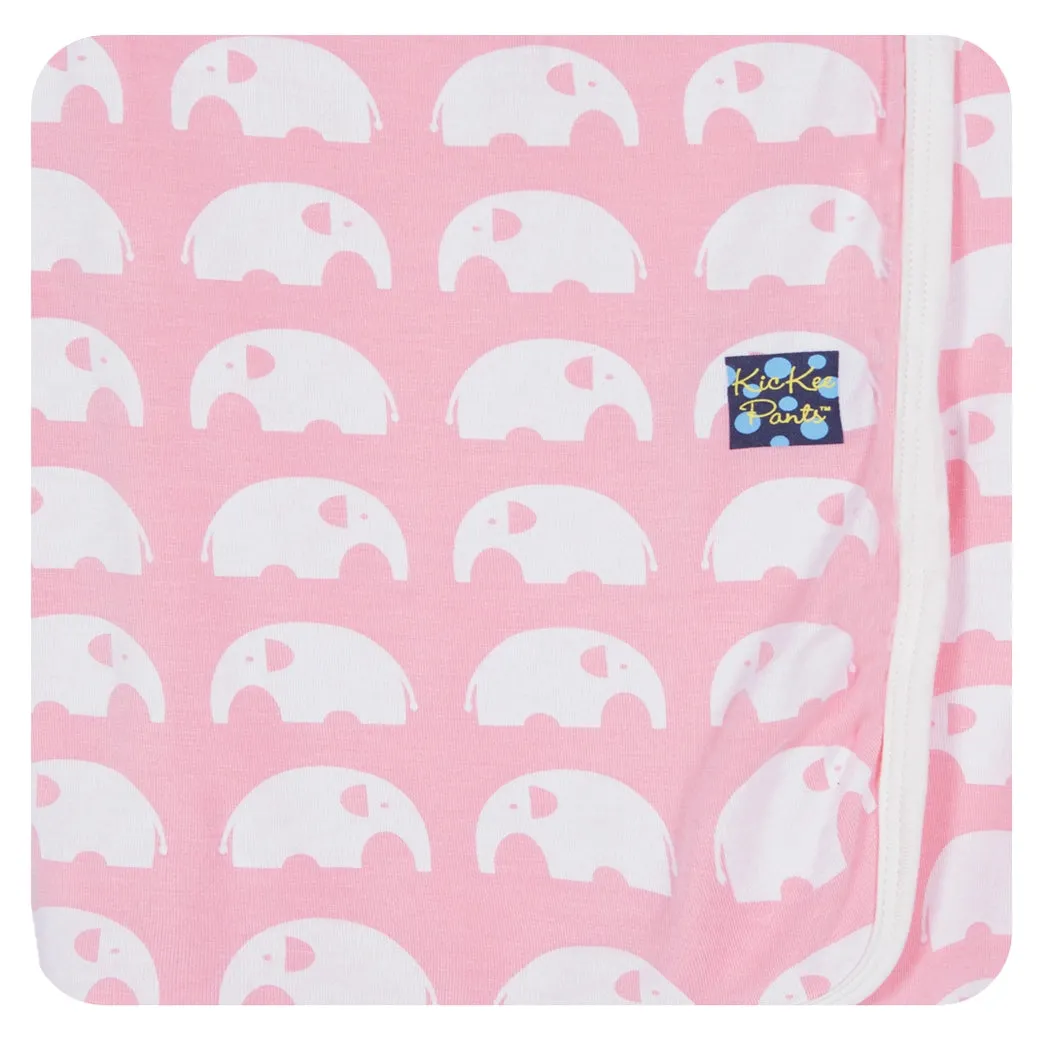 Swaddling Blanket - Lotus Elephant