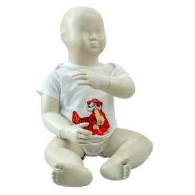 Tiger Printed Romper for Infant | 100% Organic Cotton