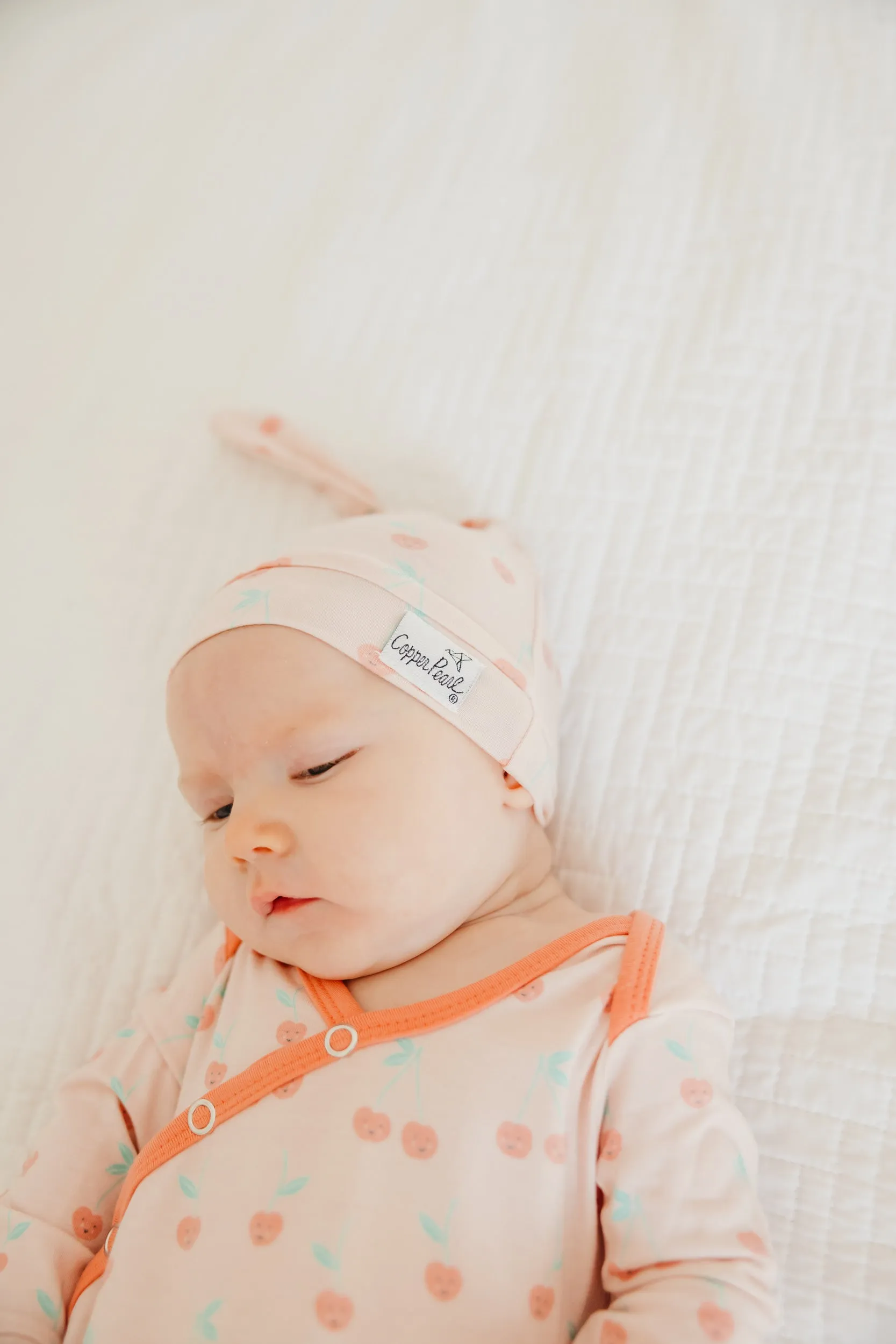 Top Knot Hat - Cheery
