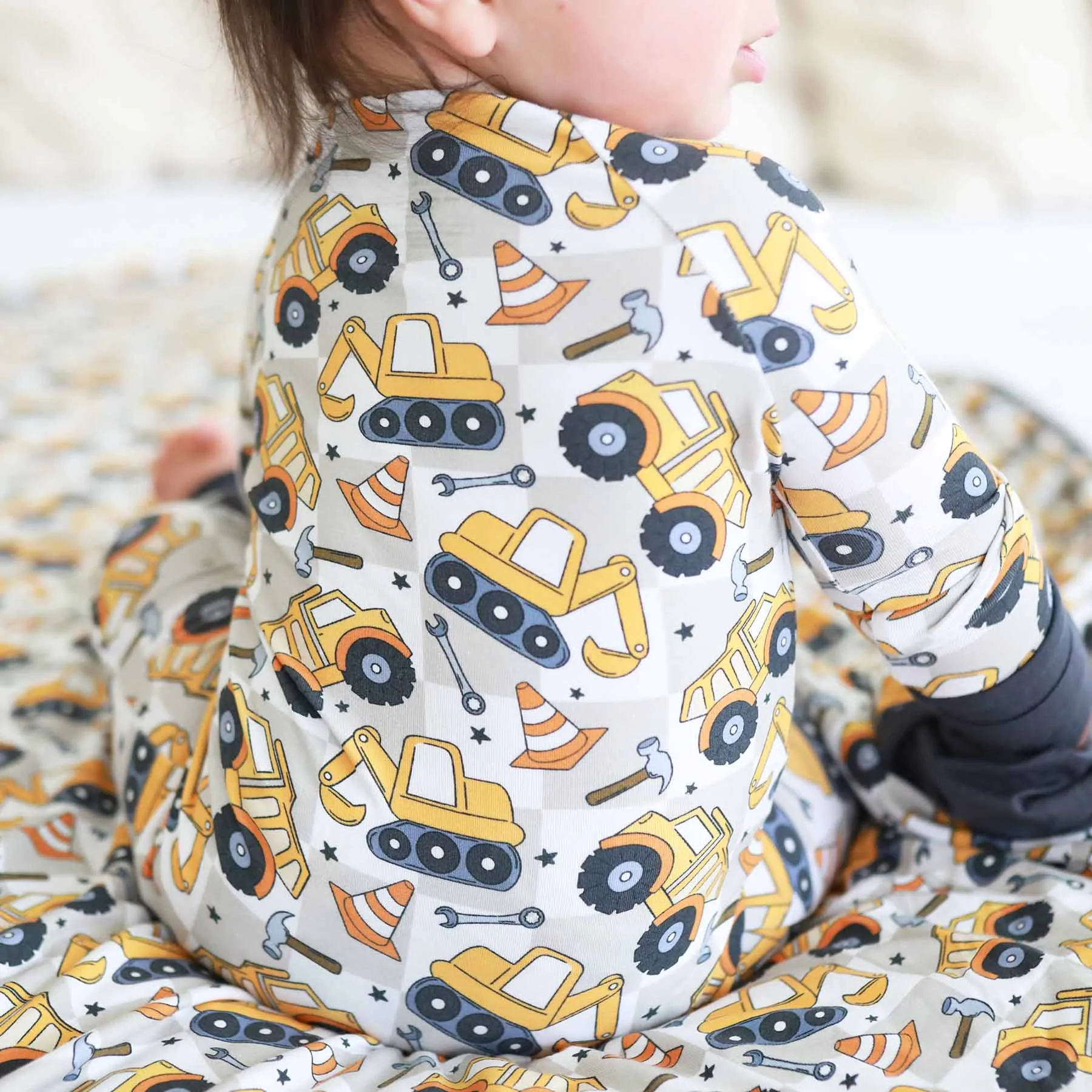Under Construction Convertible Zip Romper