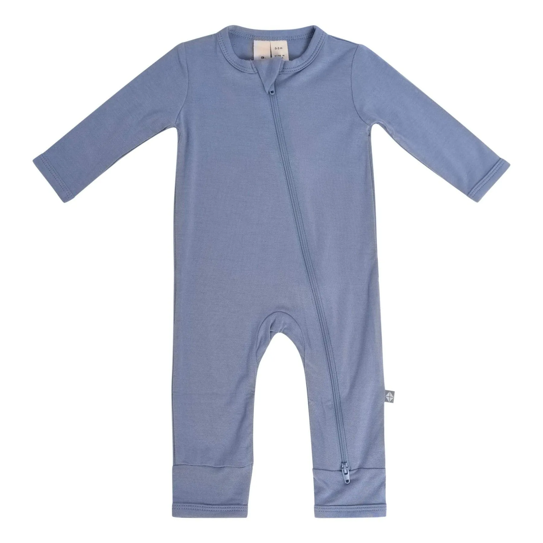 Zippered Romper - Slate by Kyte Baby
