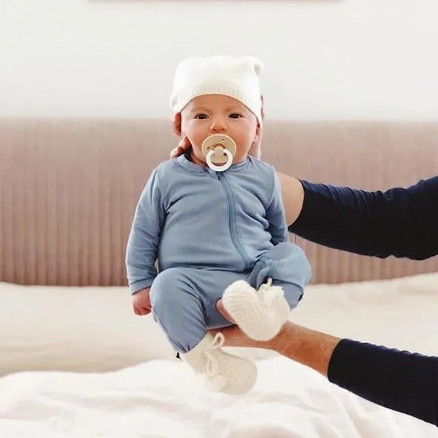 Zippered Romper - Slate by Kyte Baby